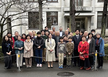 京都東ライオンズクラブ60周年記念アクティビティ「子ども未来プロジェクト」の支援先のNPO法人知的人材ネットワーク・あいんしゅたいん様主催による市民講演会「湯川博士の贈り物」への参加